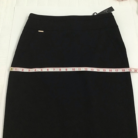 Tahari Black Pencil Skirt - Picture 7 of 9